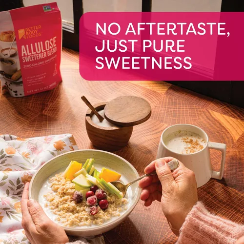 Miniatura 5 de BetterBody Foods Edulcorante de alulosa de 12 onzas, cero calorías, sin OMG y sin gluten, reemplazo de azúcar 1:1 sin regusto, perfecto para hornear