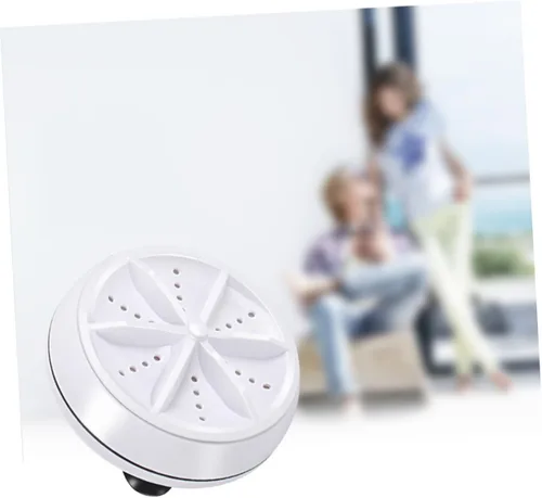 Miniatura 6 de LIFKOME Mini lavadora portátil limpiador para viaje máquina de sonido para adultos Lavadora portátil Mini lavadora secadora Cable USB