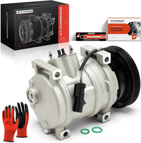 Miniatura 10 de A-Premium Compresor de A/C con embrague compatible con Chrysler PT Cruiser 2001-2010, Dodge Neon 2003-2005, SX 2.0 2003-2005, transmisión manual