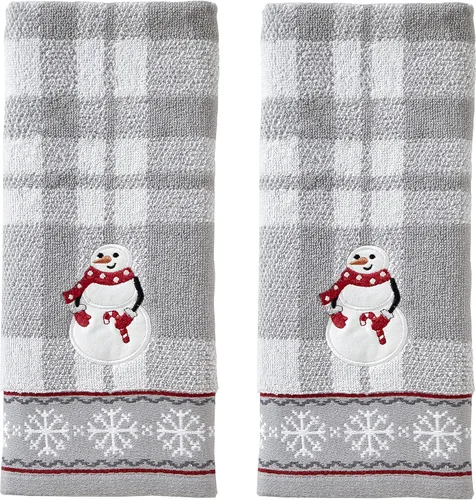 Miniatura 7 de SKL Home Dispensador de jabón de muñeco de nieve Whistler de Navidad/invierno para baño/cocina y regalo, multicolor