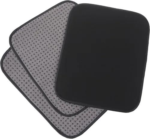 TonGass Paquete de 3 toallas de microfibra para bola de boliche de 10 x 8 pulgadas, almohadilla de gamuza de bola de boliche de primera calidad con