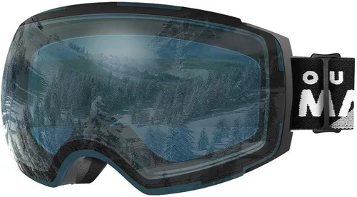 Miniatura 15 de OutdoorMaster Gafas de esquí PRO – sin marco, lente intercambiable, 100% protección UV400, gafas de nieve para hombres y mujeres