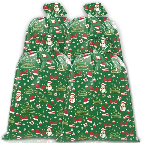 Miniatura 9 de Bolsas de regalo de Navidad extra grandes de HYmoso, 2 piezas de bolsas de regalo para bicicletas jumbo para regalos gigantes enormes de Navidad
