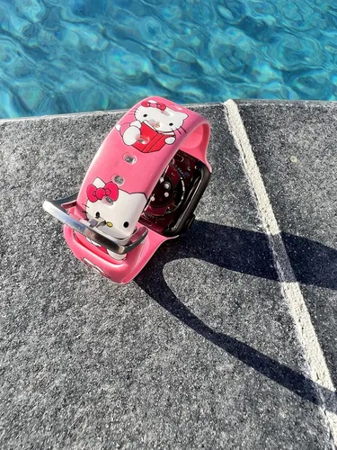 Miniatura 3 de Correa de silicona para Apple Watch de Hello Kitty para 38/40/1.614 in para Series 7/6/5/4/3/2/1/SE