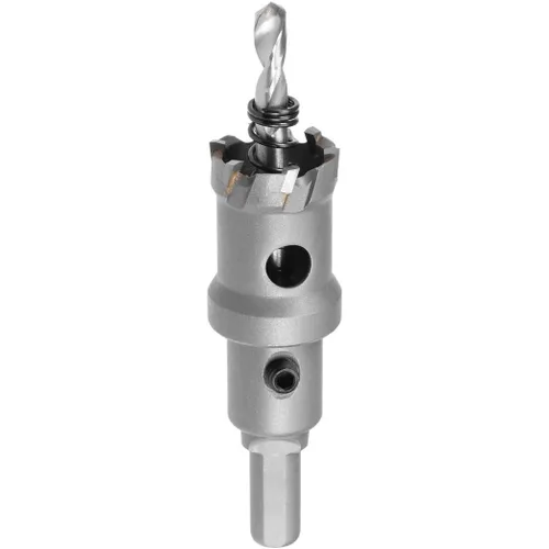 Miniatura 26 de Sierra de agujero TCT de 0.551 in, 9/16 pulgadas de diámetro de corte de carburo de tungsteno, abridor de agujeros con punta de carburo