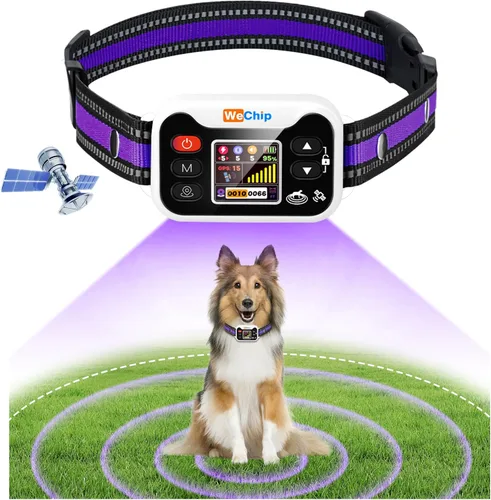 Miniatura 8 de Collar para perro con GPS con 3 modos de corrección, sistema inalámbrico de valla para perro con apertura al aire libre IPX7 impermeable