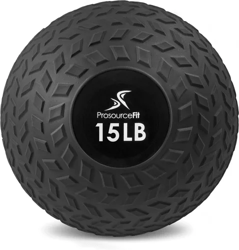 Miniatura 13 de ProsourceFit Slam Medicine Balls 5, 10, 15, 20, 25, 30, 50lbs Smooth and Tread Textured Grip Dead Weight Balls for Strength and Conditioning