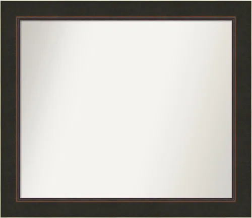 Miniatura 162 de Amanti Art Espejo personalizado, espejo de baño de bronce Milano, espejo de pared o espejo de tocador de baño sobre el fregadero