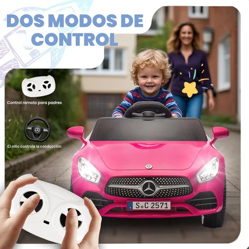 Miniatura 5 de Coche camioneta Mercedes-Benz CLS 350 de 12 V con licencia para montar para niños, juguetes para montar para niños pequeños con control de padres