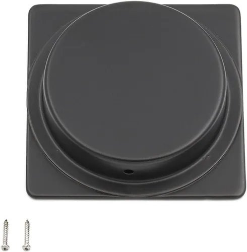 Miniatura 3 de Homdiy MC009-70BK - Tirador de puerta corredera negro para armario, armario, puerta de bolsillo, tirador de dedo empotrado - MC009-70BK - 1 paquete