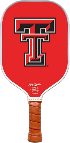 Raqueta de pickleball colegial oficialmente licenciada - Raqueta aprobada por la Asociación de Pickleball de EE. UU. - Núcleo de nido de abeja Texas