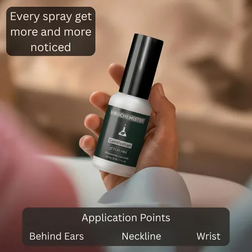 Miniatura 5 de Feromonas para atraer mujeres para hombres (caballero) – Fragancia orgánica exclusiva y ultra fuerte en aerosol de colonia corporal – 1 onza líquida