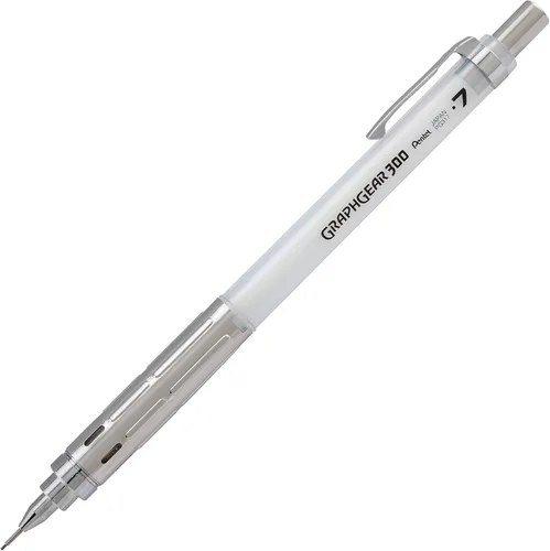 Miniatura 11 de Pentel GraphGear 300 - Lápiz mecánico, caja de 12 lápices, color negro, 0.028 in