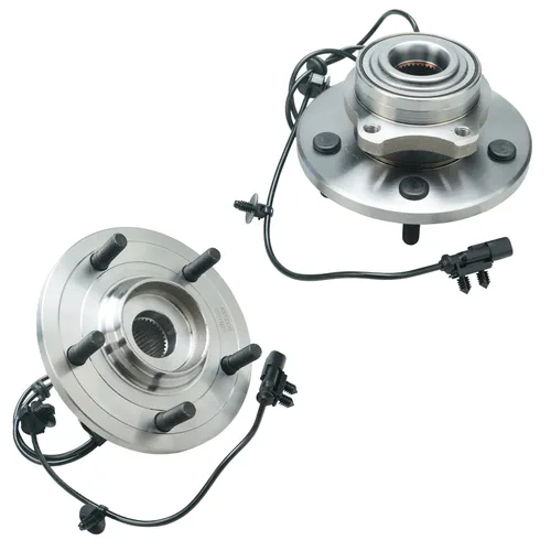 Miniatura 15 de Detroit Axle - Kit de cubo de rodamiento de rueda delantera FWD 2pc para Chevrolet Aveo Aveo5 Spark Pontiac G3 Wave Wave5, reemplazo del cojinete