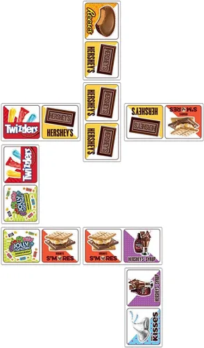 Miniatura 4 de MasterPieces Juegos para niños - Dominó de imagen de Hershey's - Juego para niños y familia