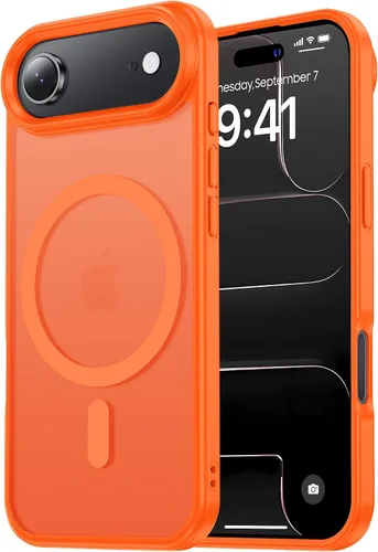 Miniatura 112 de Tigowos Magnetic Guardian - Funda diseñada para iPhone 11 Pro [probada en caídas de grado de 10 pies y compatible con MagSafe] Funda delgada Negro