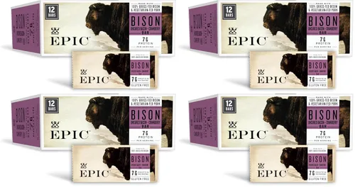 Miniatura 10 de Epic Barras de tocino y manzana de ternera, Whole30, Paleo Friendly, 12