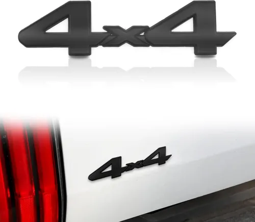 Insignia universal de 4X4 con logotipo 3D, repuesto de adhesivo de cobertura completa compatible con Toyota 4Run, Tac, modelo Tun SUV camioneta