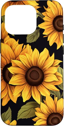 Miniatura 20 de Funda para iPhone 13 Pro Max Aesthetic Sunflowers y Wild Flower