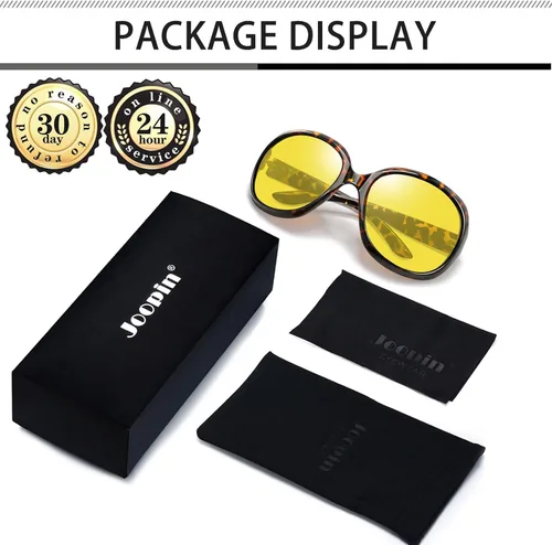 Miniatura 48 de Joopin Lentes de sol de gran tamaño para mujer, polarizados, grandes, para conducción, protección UV, grandes sombras