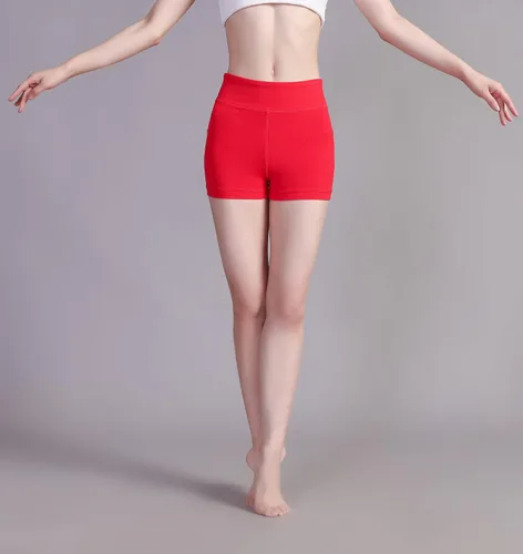 Miniatura 2 de Pantalones cortos de gimnasia para niñas, para voleibol, animación, ballet, elastano