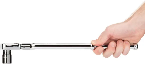 Miniatura 8 de TEKTON Trinquete largo de liberación no rápida con cabezal flexible de 1/2 pulgada x 14 pulgadas SRH21214