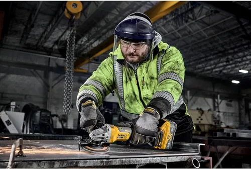 Miniatura 8 de DEWALT Amoladora angular inalámbrica sin escobillas de 20V MAX XR, 4-1/2 pulg. - 5 in., Velocidad variable, antirrotación, interruptor de paleta