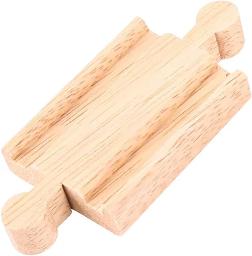 Miniatura 4 de Bigjigs Rail BJT104 Mini Track (paquete de 8)