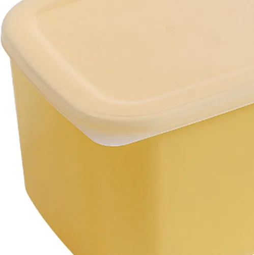 Miniatura 7 de TOPINCN Contenedor de almacenamiento de queso de plástico con tapa hermética, caja de almacenamiento de alimentos para refrigerador, contenedor