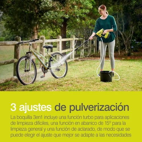 Miniatura 8 de Ryobi RY18PW22A-0 Lanza de presión de batería 18V ONE+ 182 l/h 22 Bar (solo cuerpo)