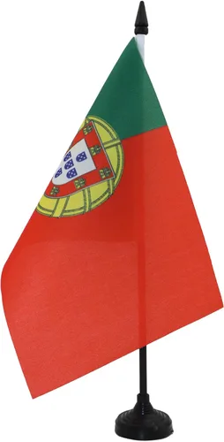 Miniatura 53 de United Kingdon Coat of arms Table Flag 5'' x 8'' - UK - British - England Desk Flag 21 x 14 cm - Black plastic stick and base - AZ FLAG Escudo