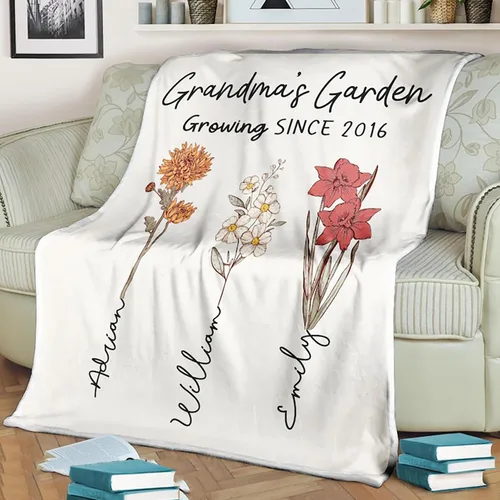Miniatura 8 de Pofily Regalos de hija para mamá, manta "to My Daughter", regalos para mamá, abuela, tatarabuela, regalo para mamá, regalo de Navidad, graduación