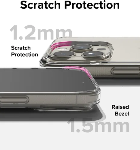 Miniatura 8 de Ringke Fusion para iPhone 15 Pro Max Funda [Resistente al Aceite y Suciedad] Tecnología Anti-Huellas Dactilares Previene Manchas Grasosas Funda
