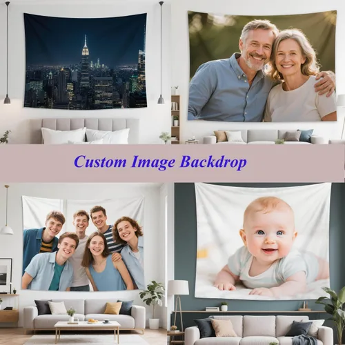 Miniatura 4 de Jhdstore Tapiz personalizado para colgar en la pared, pancartas y letreros para colgar en la pared, personaliza tapices de pared para dormitorio, 29