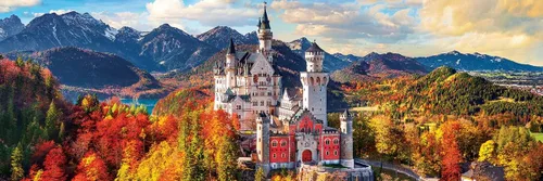 Miniatura 2 de Castillo de Neuschwanstein en otoño