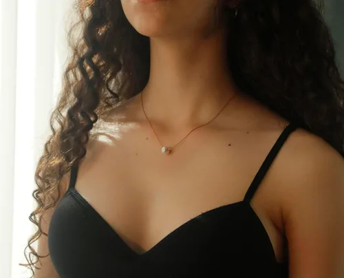 Miniatura 36 de Collar de hija relleno de oro de mamá o papá, collar clásico de perlas blancas con mensaje significativo, listo para regalar