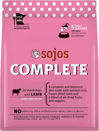 Miniatura 15 de Mezcla de comida para perros Sojos Complete, natural, sin cereales, seca y cruda, liofilizada