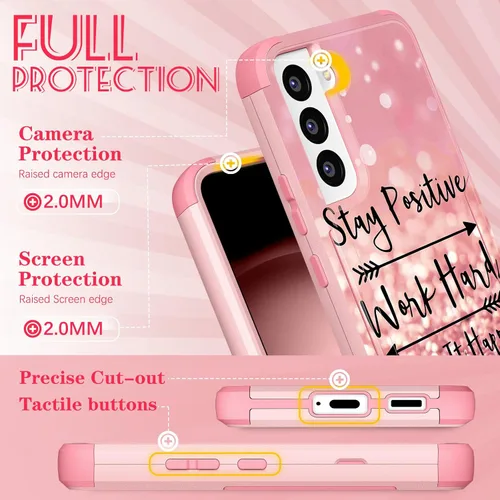 Miniatura 395 de Funda para Samsung Galaxy S22 - Funda de Teléfono para Mujeres Chicas Lindas Cubierta Diseño Único Estético Genial para Adolescentes Kawaii Fresa