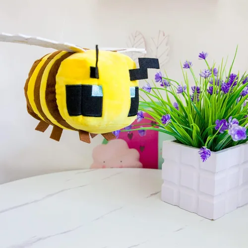 Miniatura 4 de Putrer Juguete de peluche de abeja de 6.7"/17cm, animales de peluche de abeja, juguetes de peluche de juego para regalo de Navidad, Año Nuevo