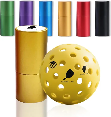 Miniatura 9 de Marcador de sello de pickleball personalizado - Sello de nombre personalizado para bolas de pickleball, sin ensuciar, tinta de larga duración