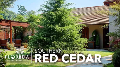 Miniatura 4 de Árbol de cedro rojo del sur 30 plantas vivas Juniperus virginiana Silicicola Árboles resistentes de hoja perenne de rápido crecimiento