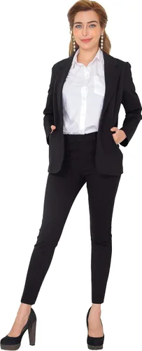 Miniatura 5 de Marycrafts - Conjunto de pantalón y blazer de negocios para mujer