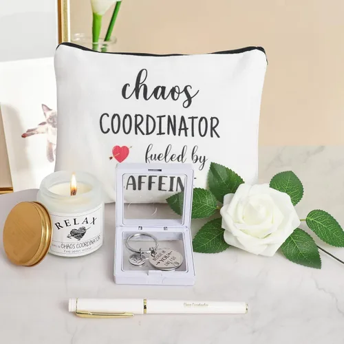 Miniatura 4 de Regalos de coordinadora del caos para mujeres, jefe, compañera de trabajo, gerente, oficina, ella, profesora, enfermera, mamá, regalos únicos