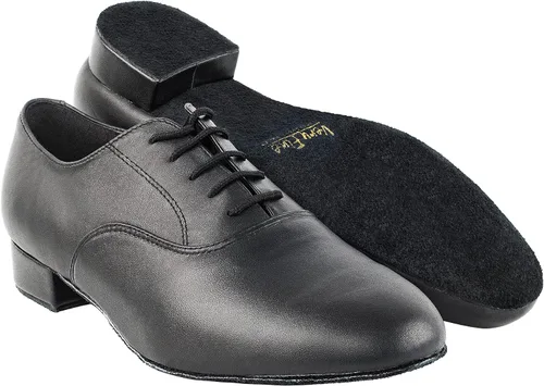 Miniatura 2 de Very Fine Mens Wide Adrian Leather Ballroom Salsa Tango Waltz Latin Smooth Swing Dance Shoe Black