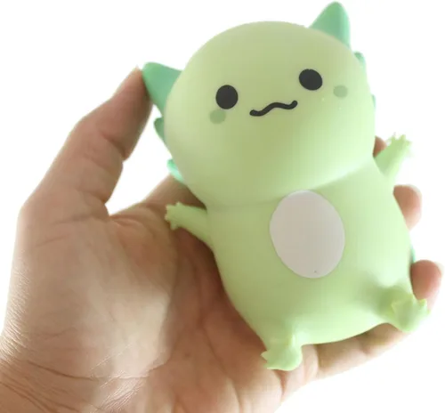 Miniatura 8 de Curious Minds Busy Bags Axolotl - Pelota antiestrés suave y cremosa, relleno de Doh, sensorial, juguete antiestrés súper suave