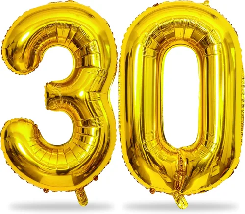 Miniatura 26 de Globos de oro rosa para cumpleaños número 16 para niñas, 40 pulgadas de gran tamaño, globos de lámina de mylar con el número 1 y 6, autoinflables