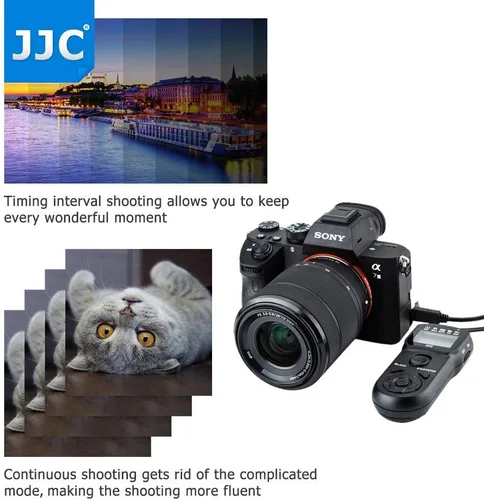 Miniatura 9 de Sustituye a RM-SPR1 Intervalómetro Remoto Temporizador de disparador y soporte de clip Control remoto con cable para Sony A6400 A6000 A6100 A6600