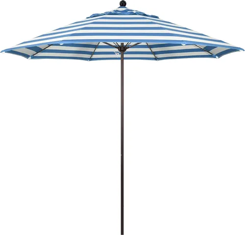 Miniatura 12 de California Umbrella Paraguas comercial para patio de la serie Venture, Negro