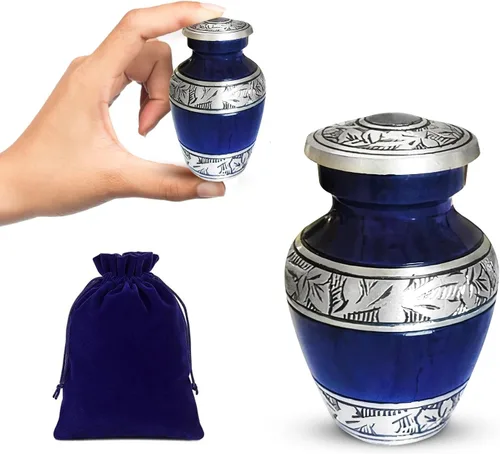 Miniatura 10 de Urnas en forma de lágrima para cenizas humanas de adultos, tamaño estándar grande, urnas conmemorativas funerarias, urnas de cremación hechas a