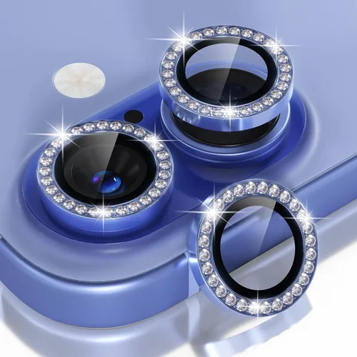 Miniatura 12 de Choiche Compatible para iPhone 15/iPhone 15 Plus Protector de Lente de Cámara Brillante, Vidrio Templado 9H Cubierta de Cámara Protector de Pantalla
